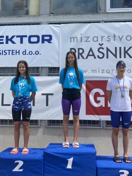 Laura Podgoršek 1.m in Nina Vrhovnik 2. m